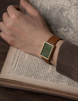 Green square watches