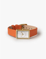 Orange square watches