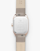 Symmetria Series - Taupe Leather Watch Strap
