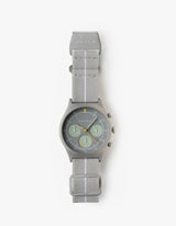 Gray solar chronograph watches for men