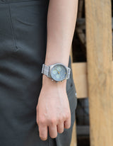 Gray solar chronograph watches for men