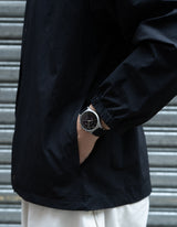 Black solar chronograph watches for men