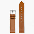 Brown leather watch bands