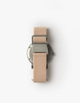 MUS-01 KHAKI P 34MM + SAND PARACHUTE STRAP SET