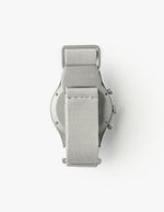 MUS SOLAR C-02 BROWN 40MM + GRAY PARACHUTE STRAP SET