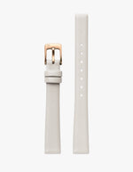 Symmetria Series - Offwhite Leather Watch Strap