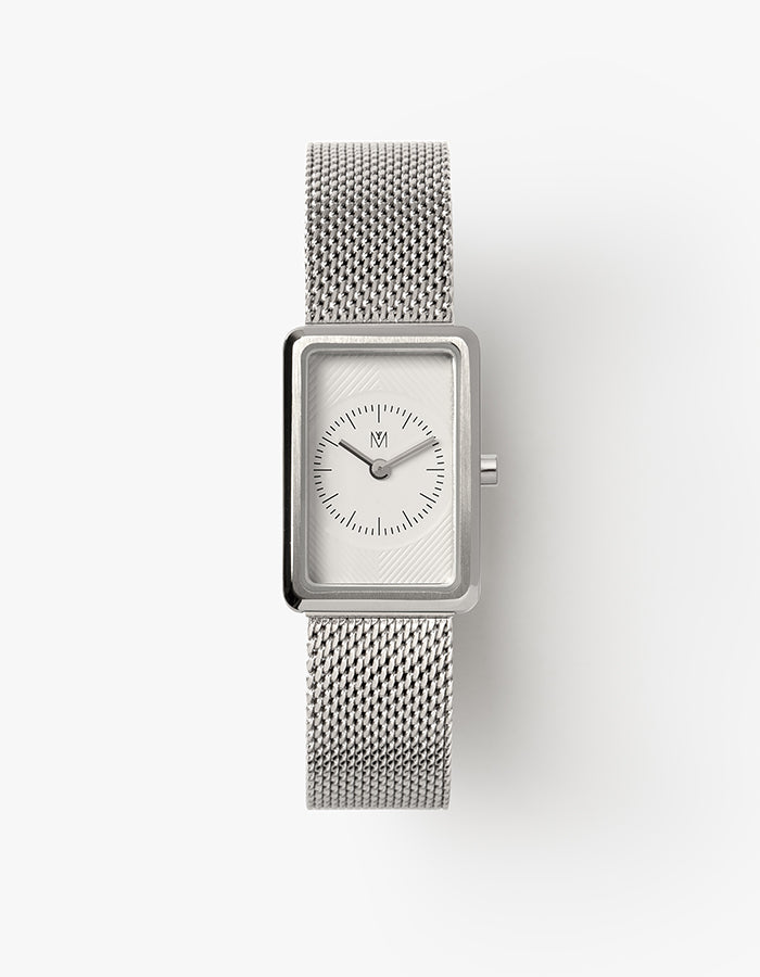 Mesh square watches for women