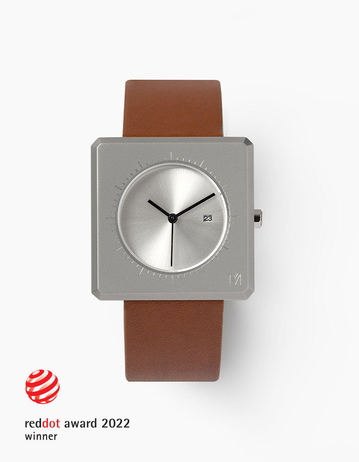 Brown square watches