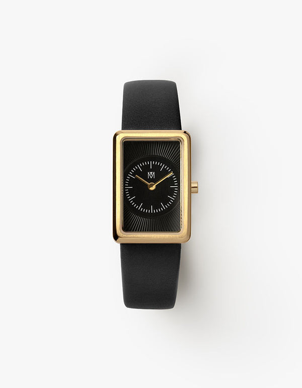 Black square watches for women