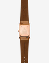 Brown square watches for men